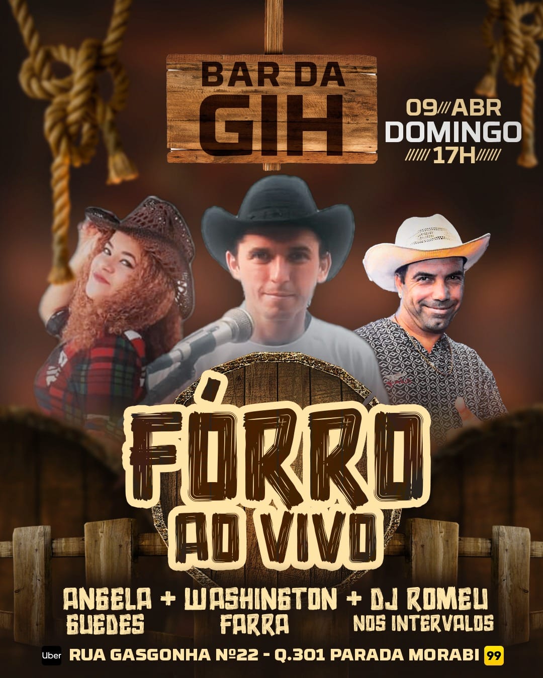 BAR DA GIH FÓRRO AO VIVO